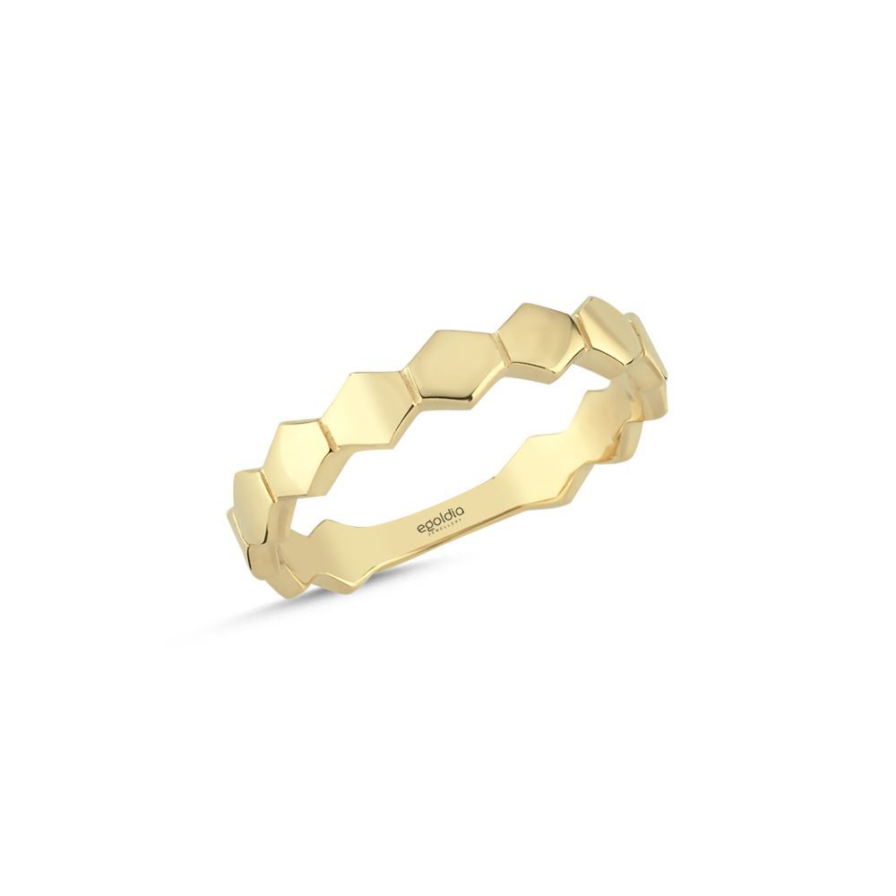 Petek Tasarım Yüzük