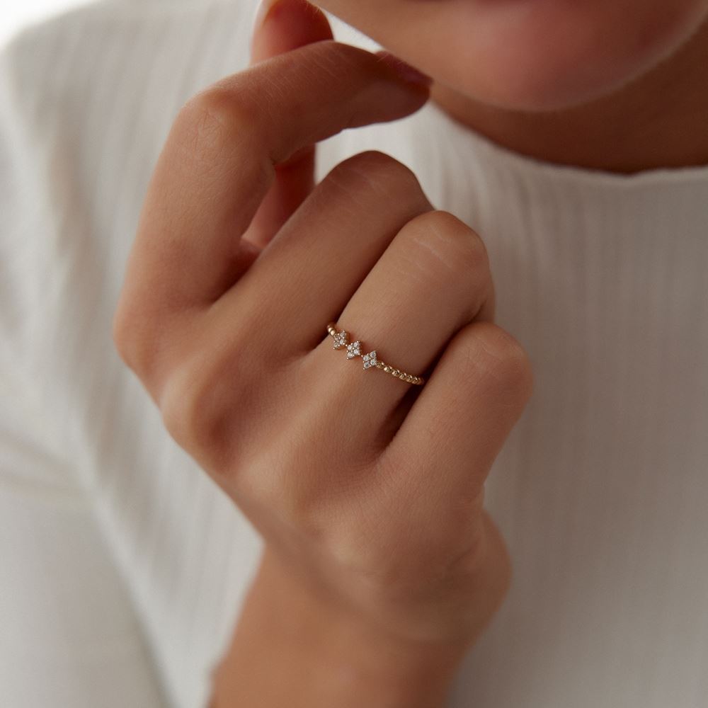 Baget Küp Tasarım Yüzük