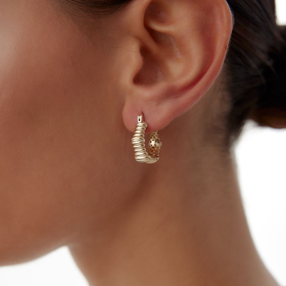 Çizgi Tasarım Küpe