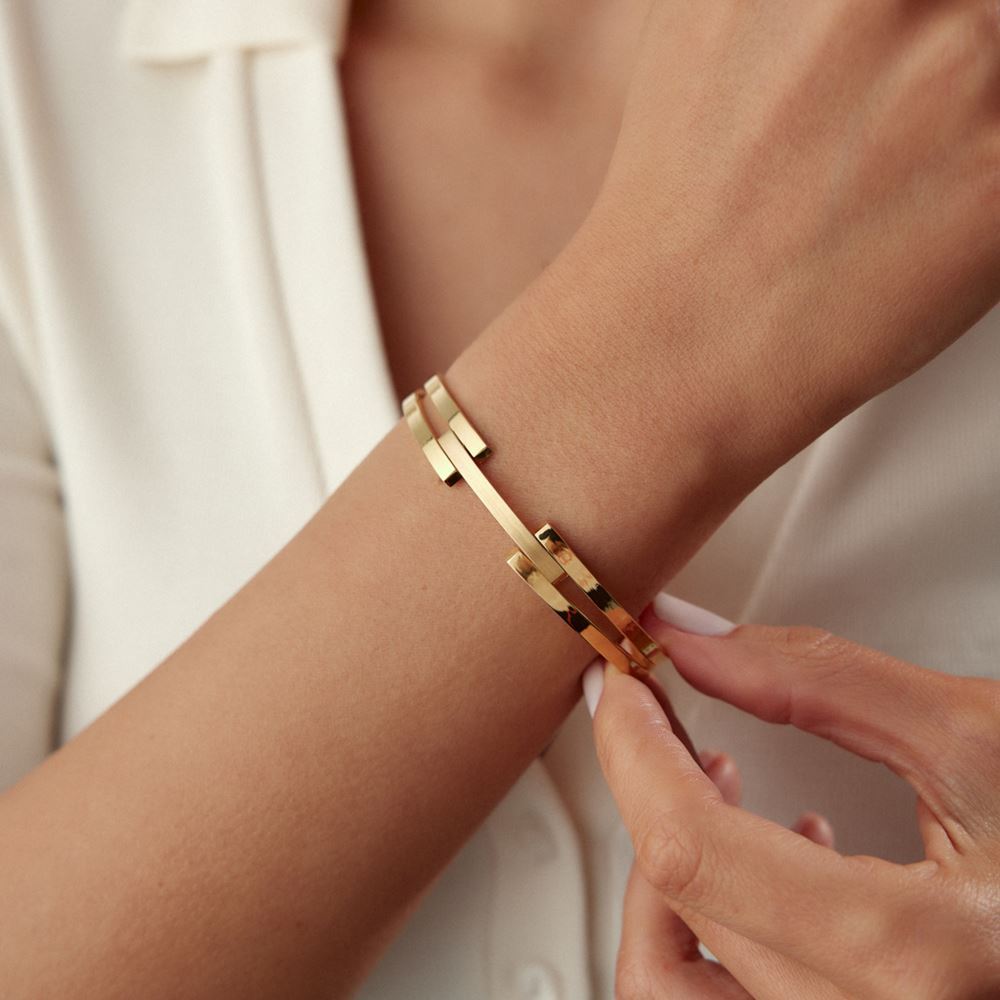 Kırmızı Kaburga Tekli Kelepçe