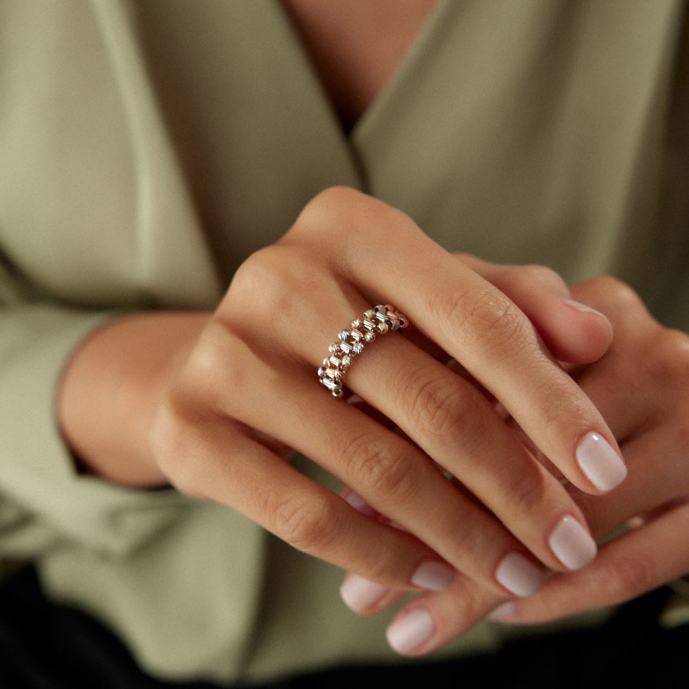 Dorika İki Sıra Yüzük