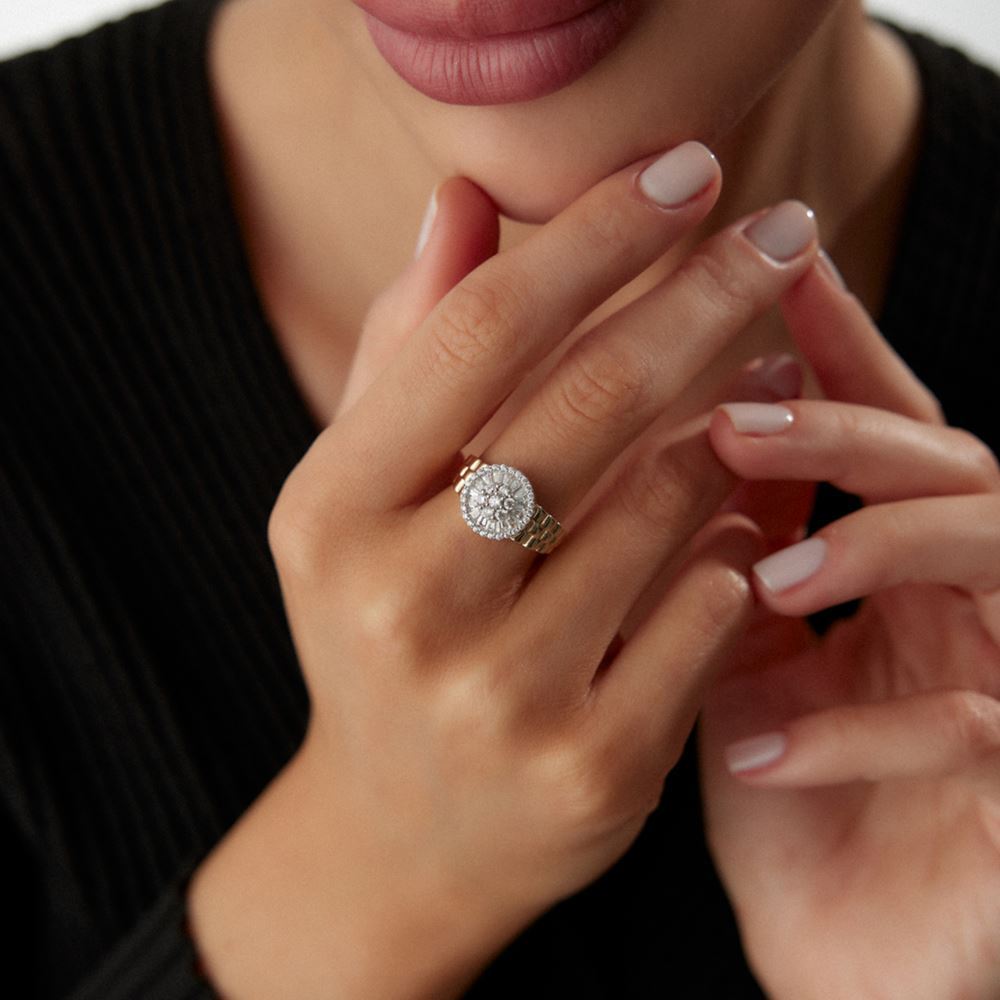 Tasarım Taşlı Yüzük