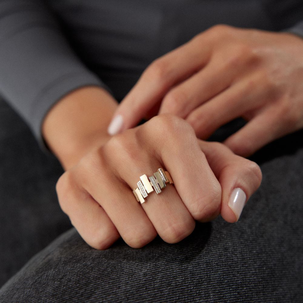 Senfoni Taşlı Yüzük