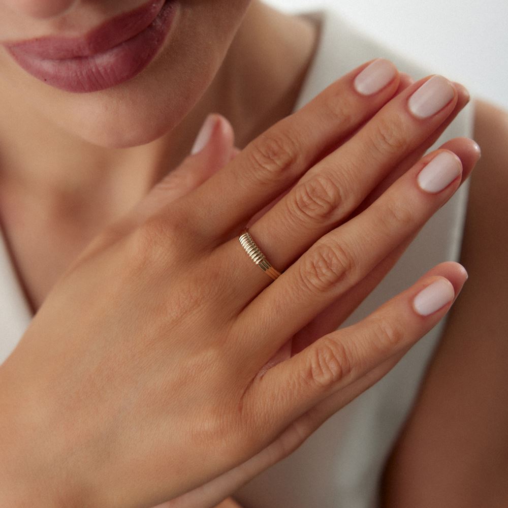 Boğumlu Tasarım Yüzük