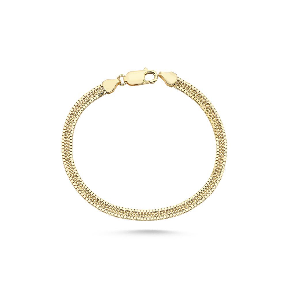 İtalyan Oluklu Kalemli Bileklik