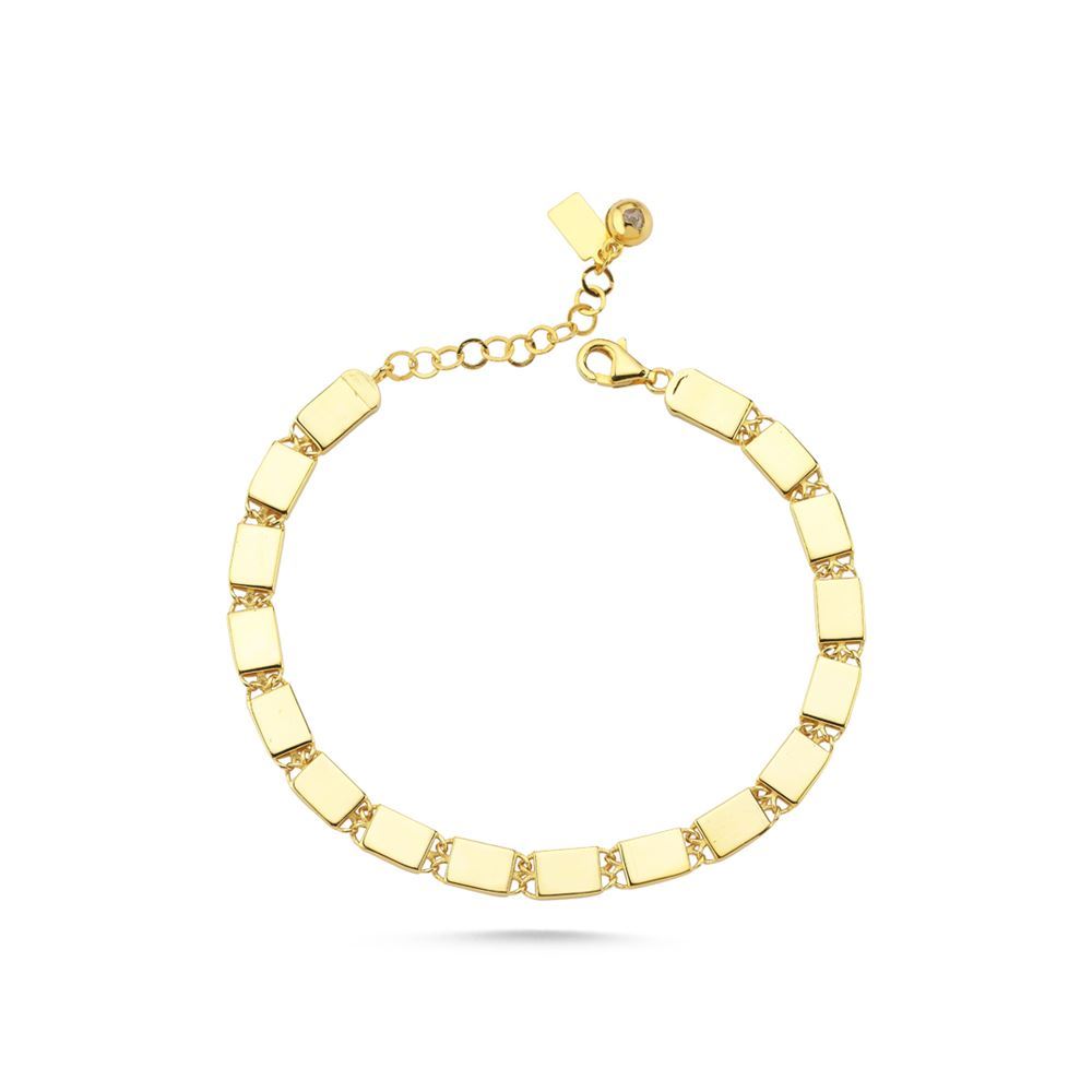 Kırmızı Kare Tasarım Bileklik