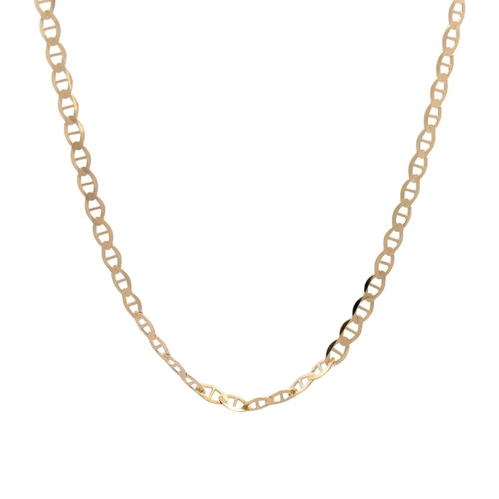 İtalyan Oval Tasarım Kolye 50 Cm