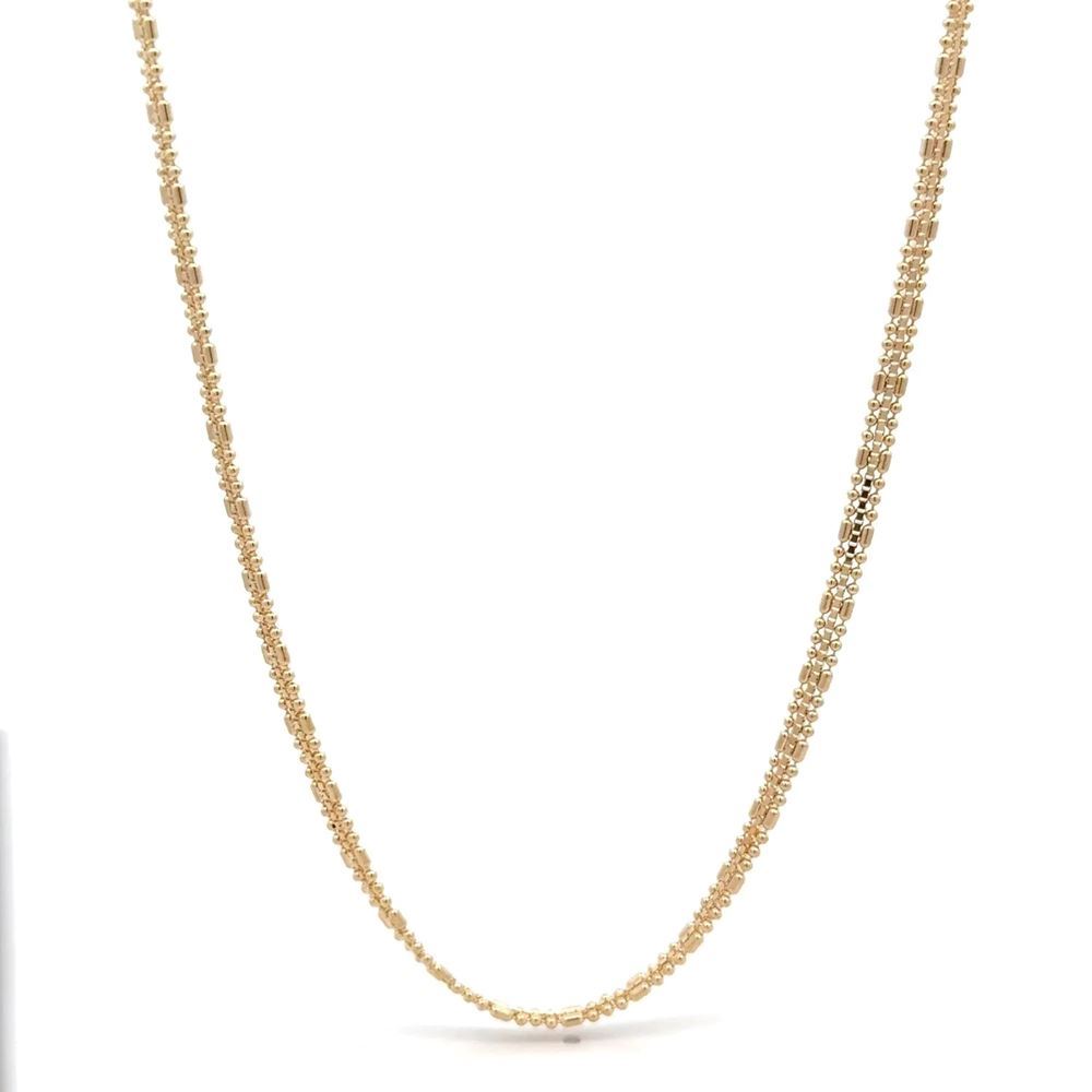 İtalyan Balıksırtı Kolye 42 Cm