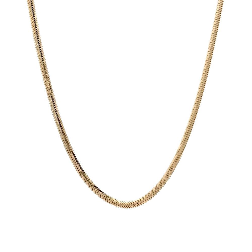 İtalyan Balıksırtı Kolye 54 Cm