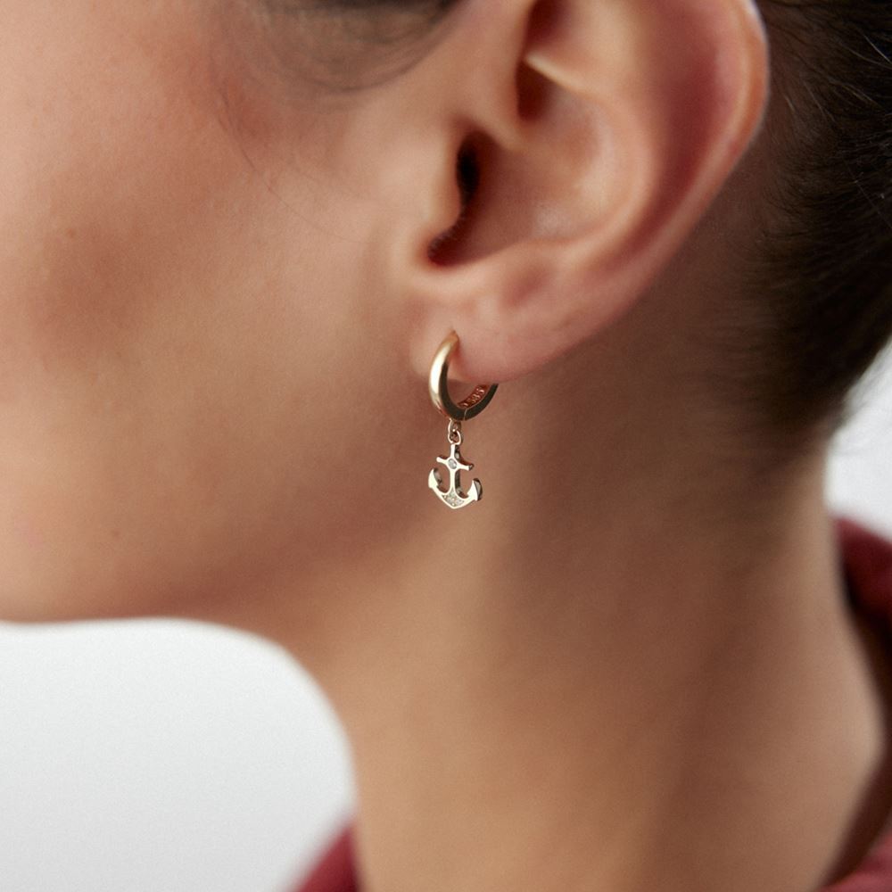 Çapa Tasarım Küpe