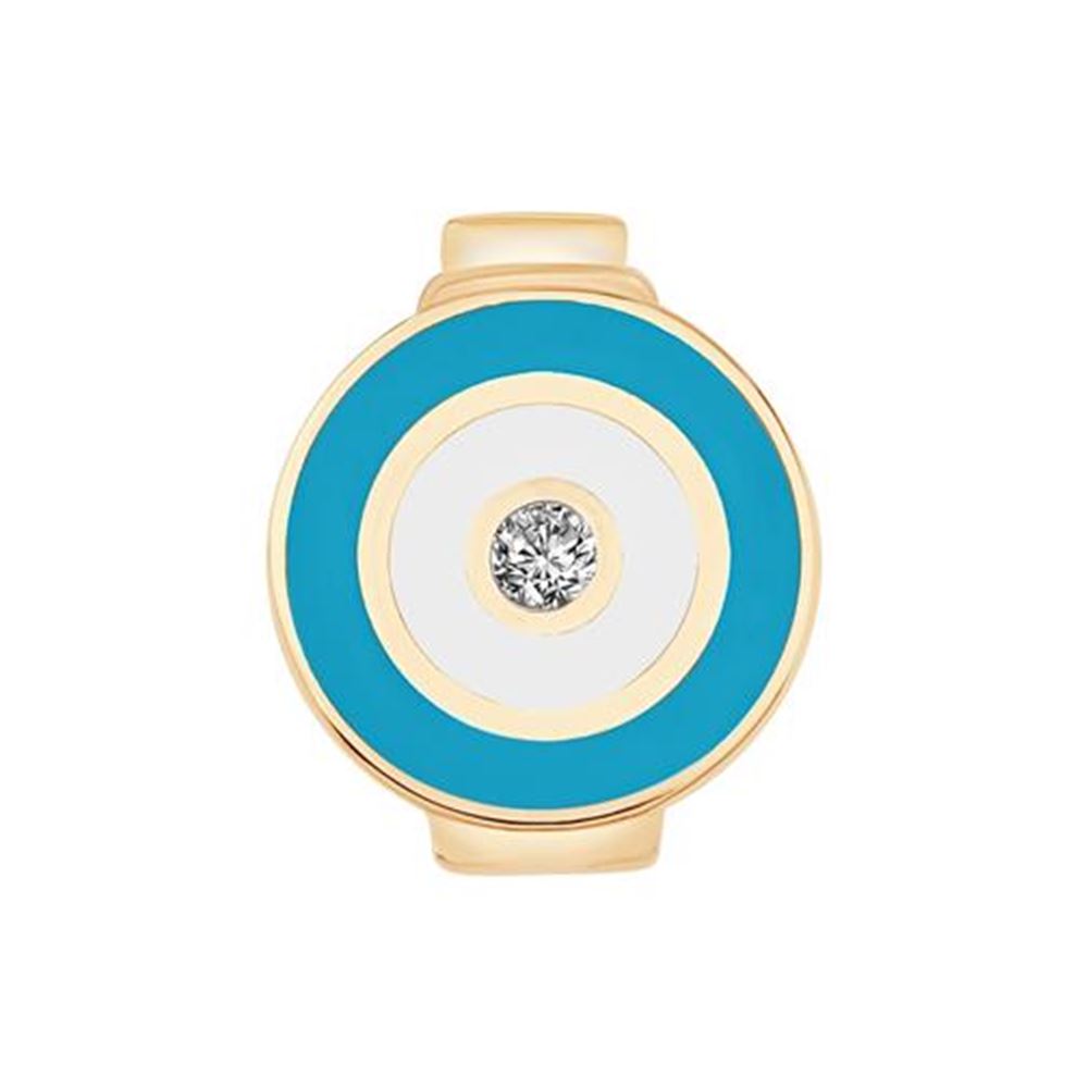 Mineli Nazar Boncuğu 9Mm Bileklik Charm