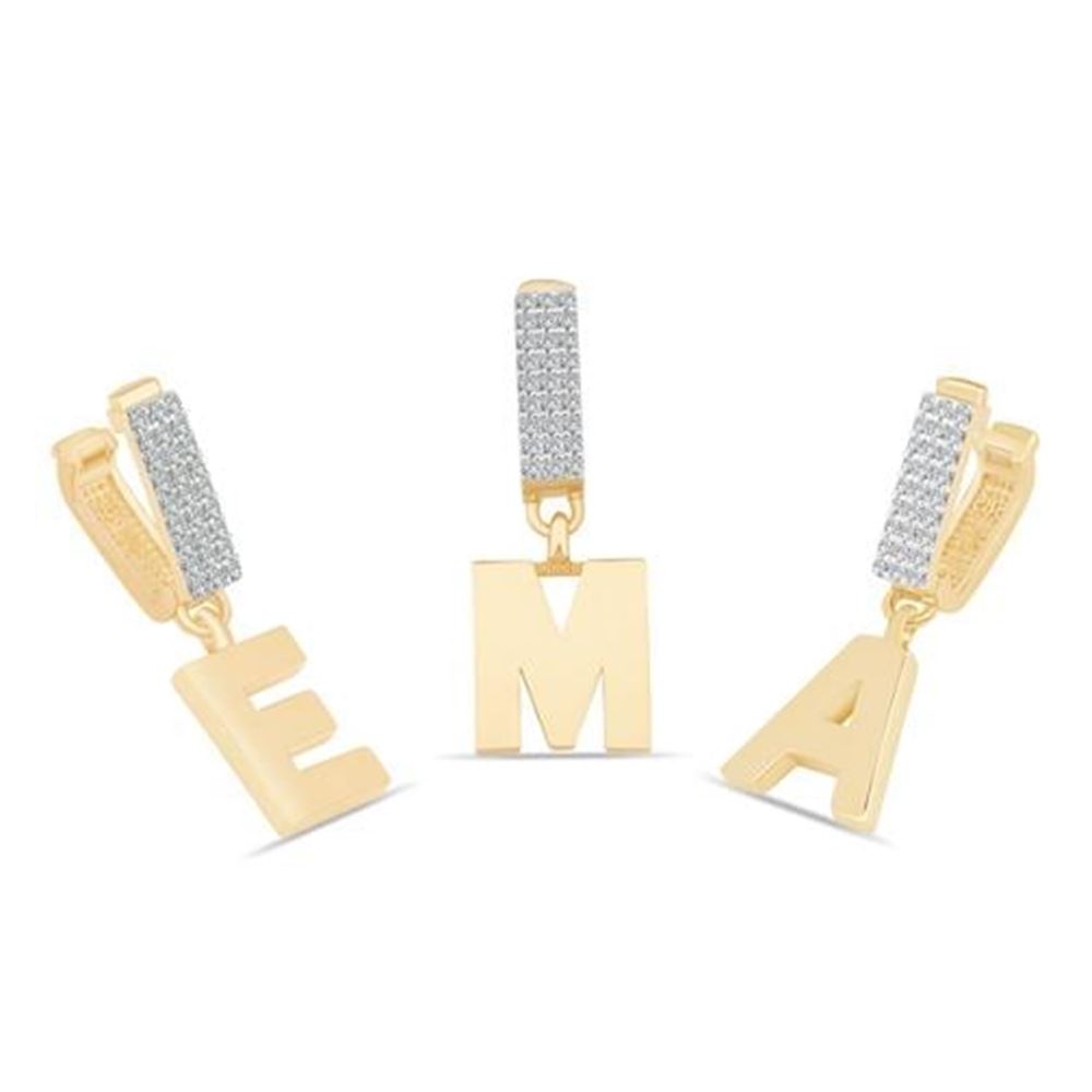 Sallantılı Harf 9Mm Bileklik Charm