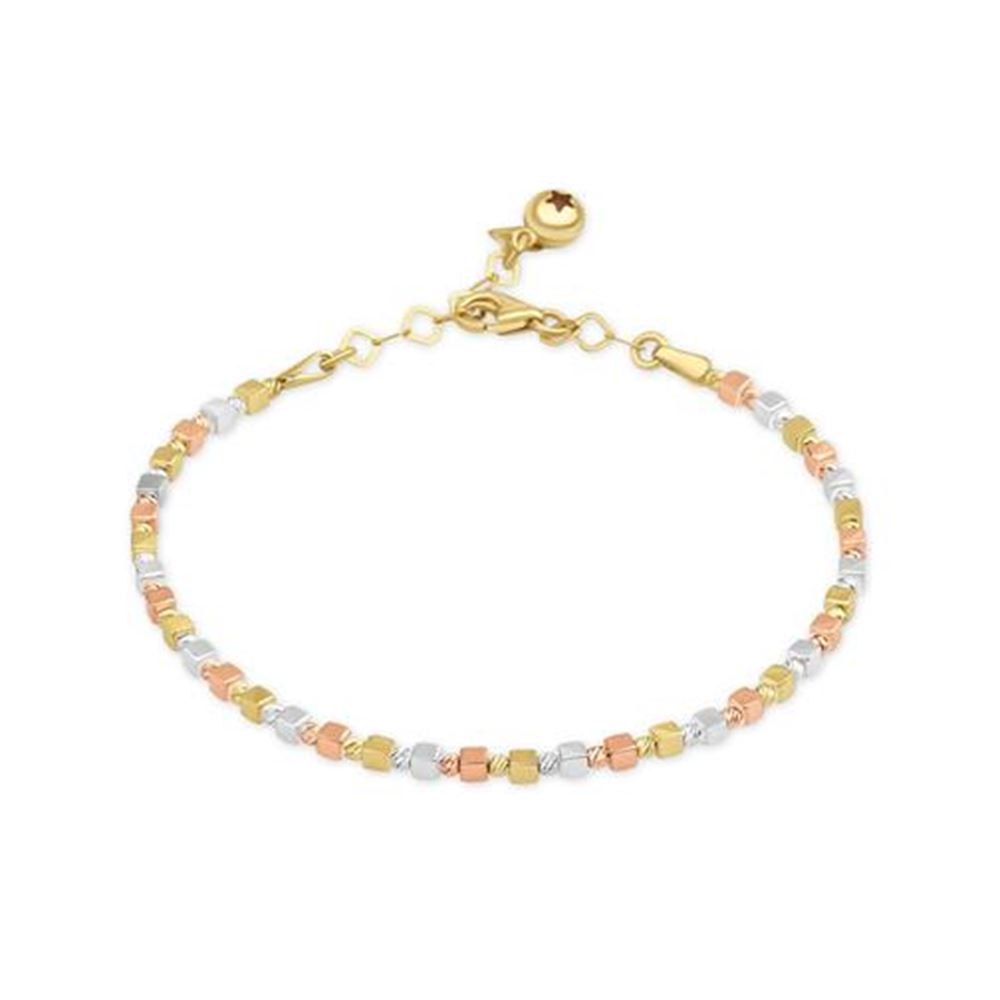 Altın Küp Trend Bileklik