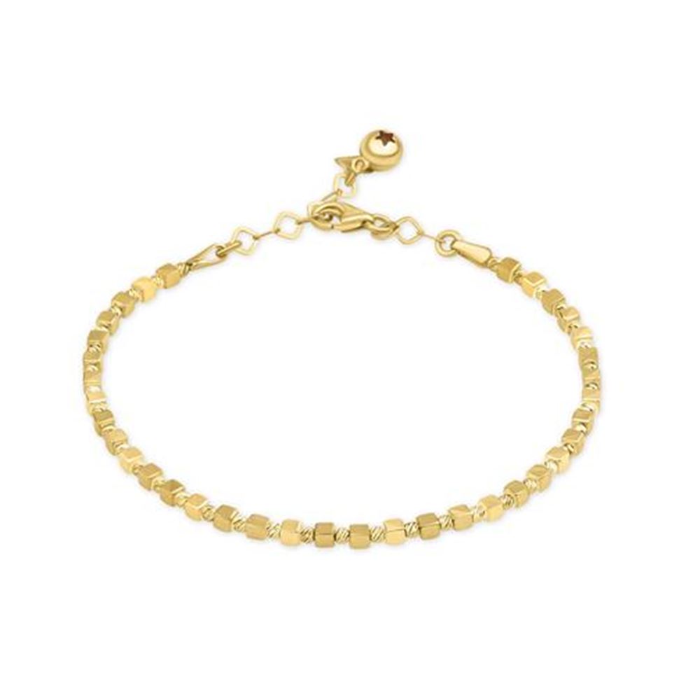 Altın Trend Küp Bileklik