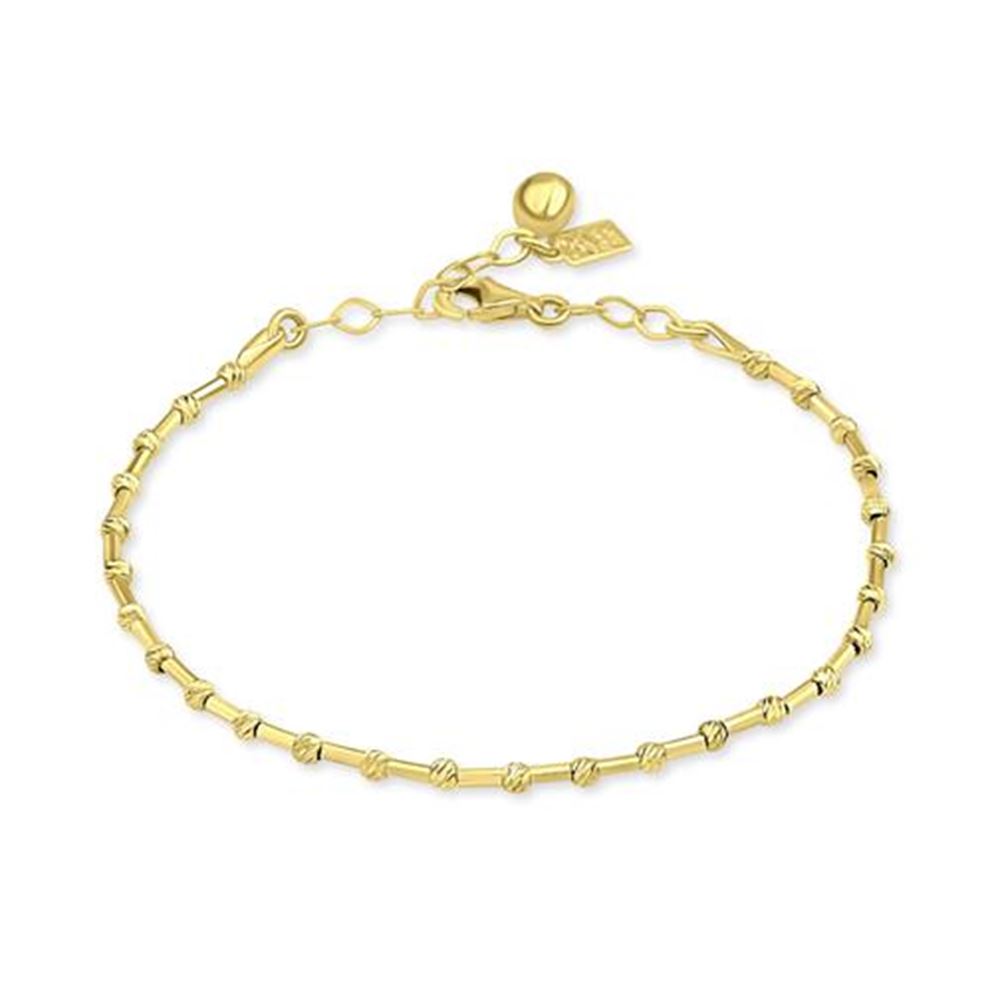 Silindir Top Altın Bileklik