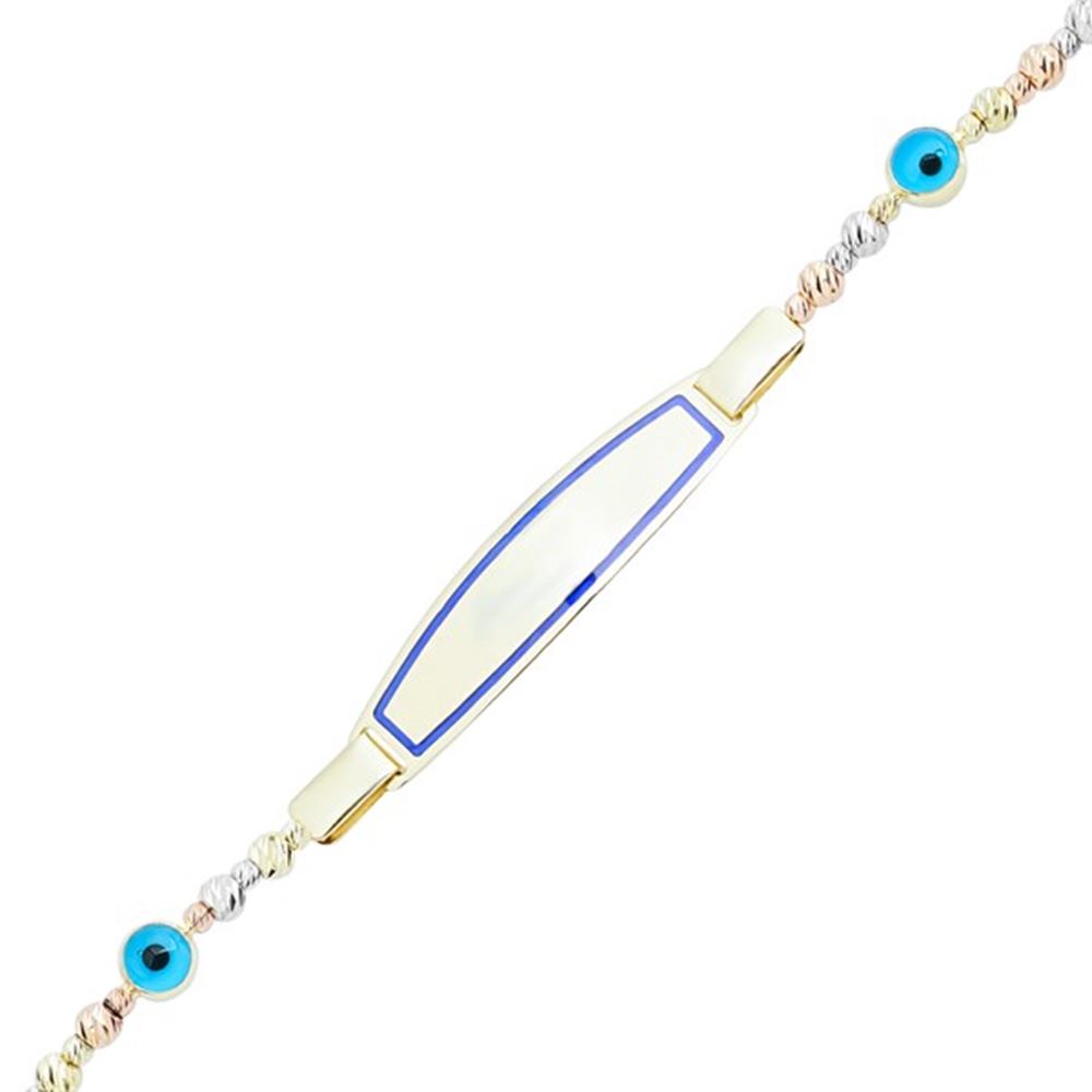 Mavi Mineli Çocuk Künyesi