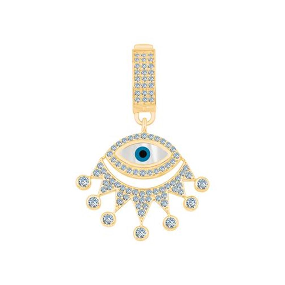 Renkli Taşlı Nazar Göz Charm