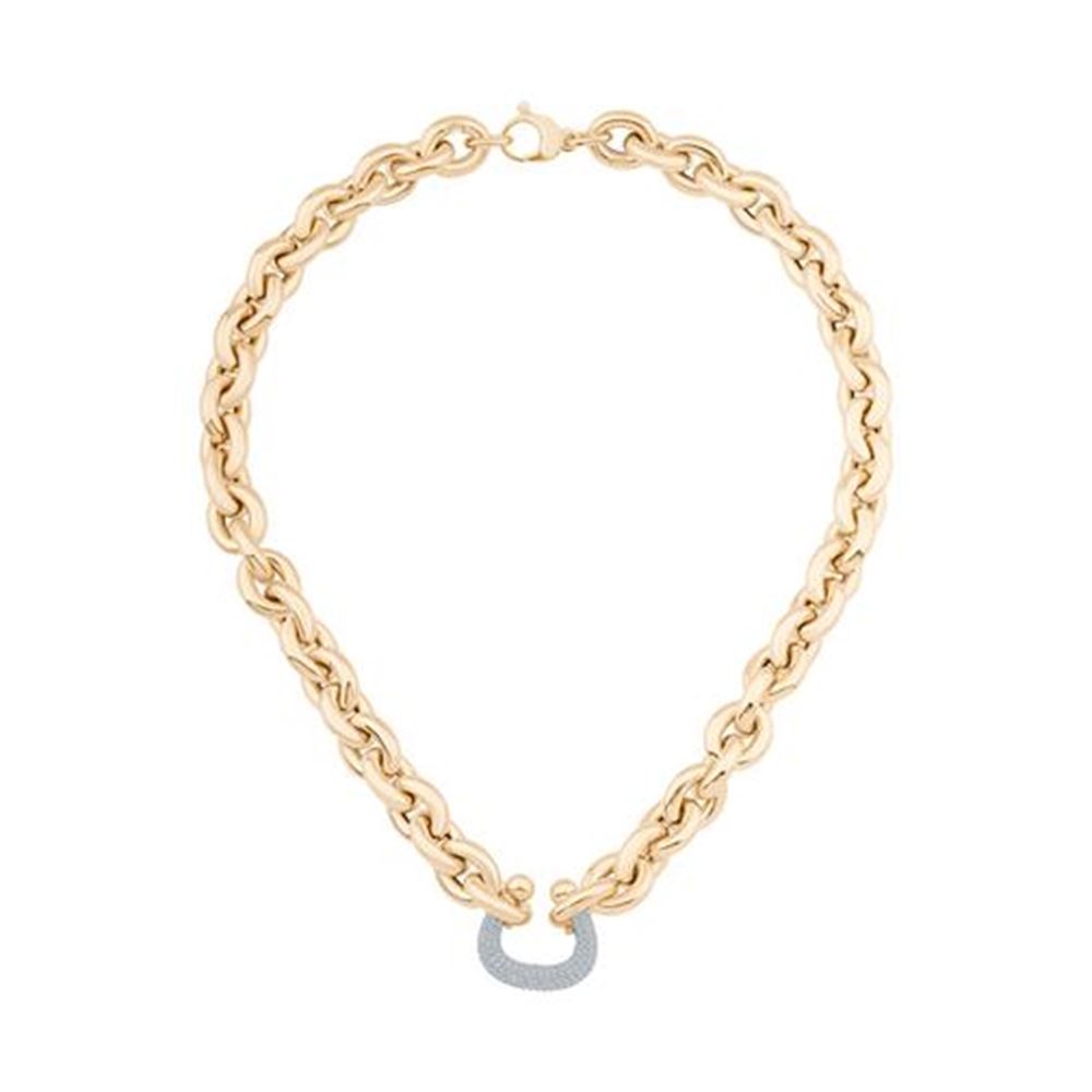 Burgu Zincirli U Form Kolye