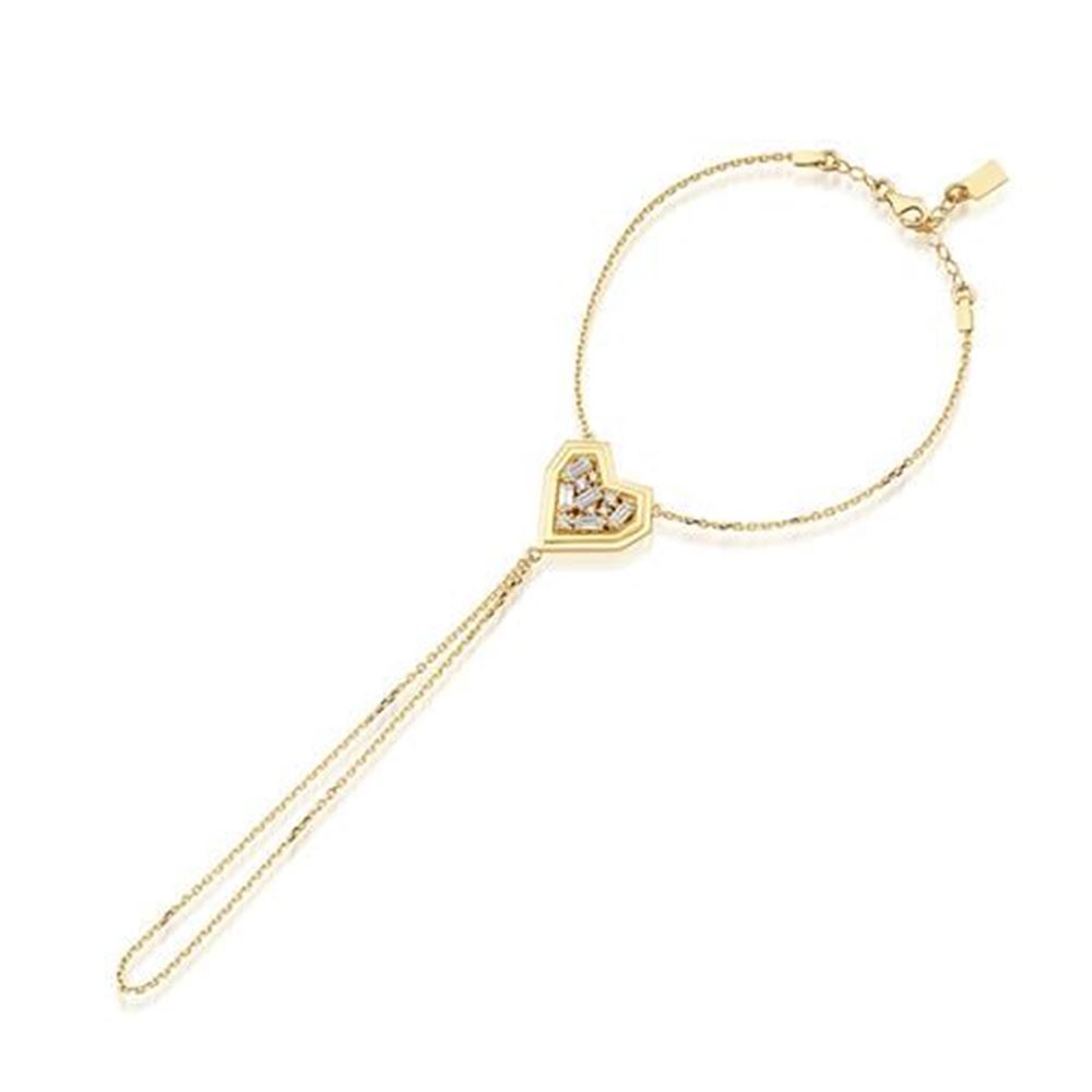 Baget Taşlı Kalp Şahmeran