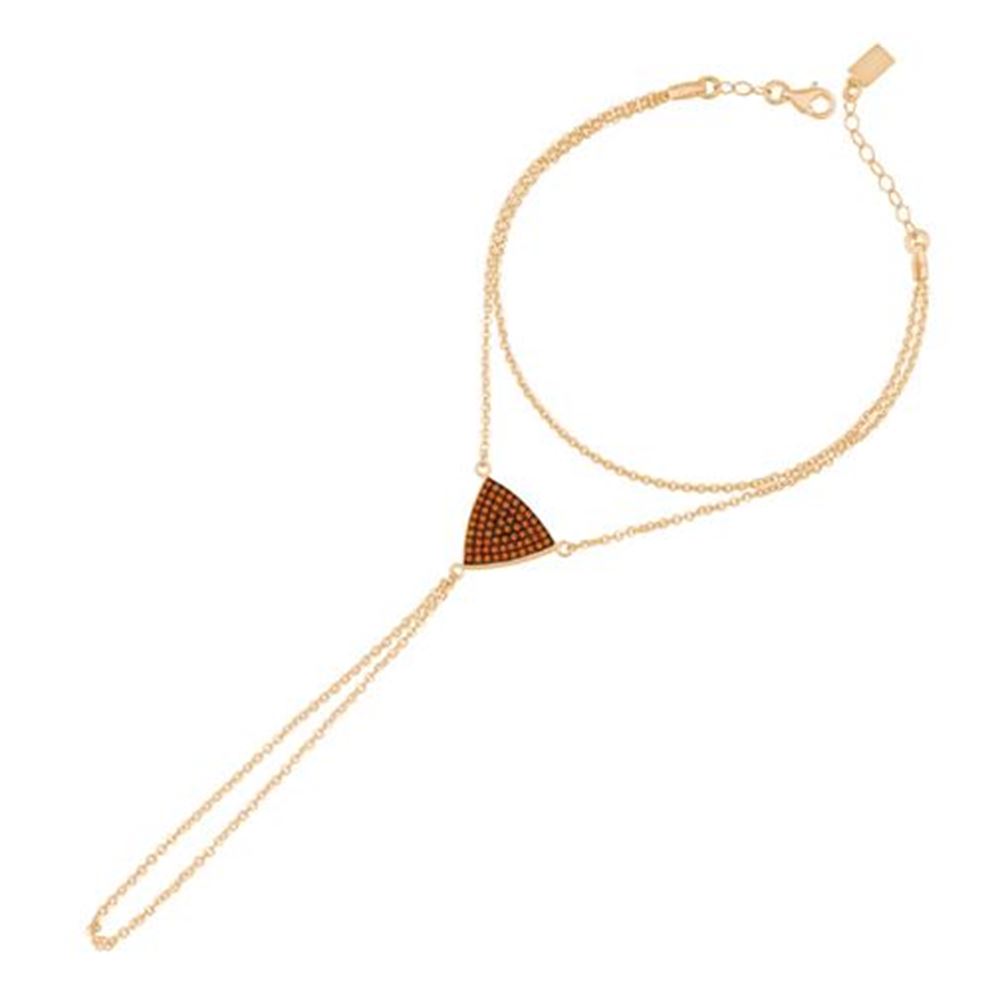 Turuncu Taşlı Üçgen Şahmeran