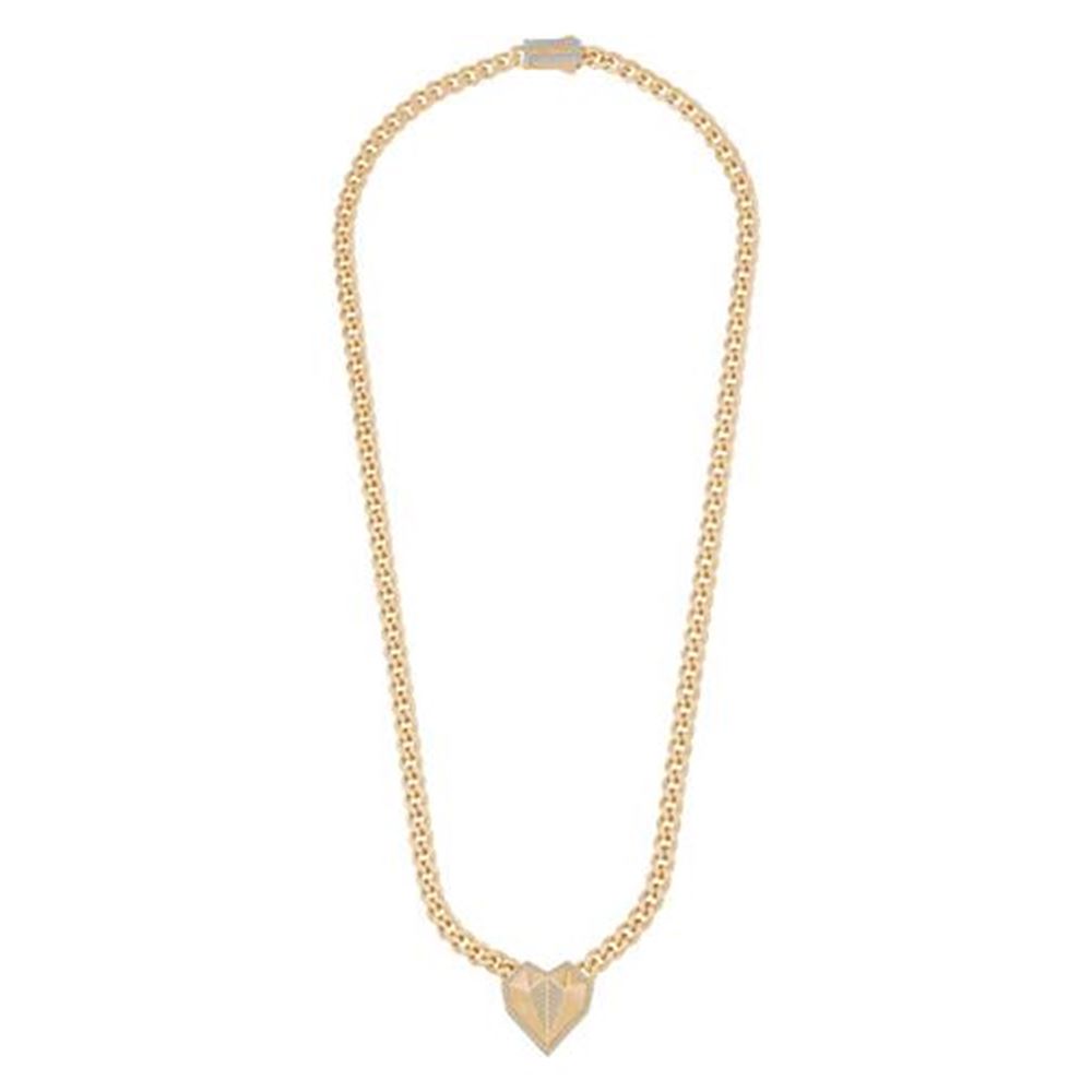 Taşlı Kalp Gurmet Kolye