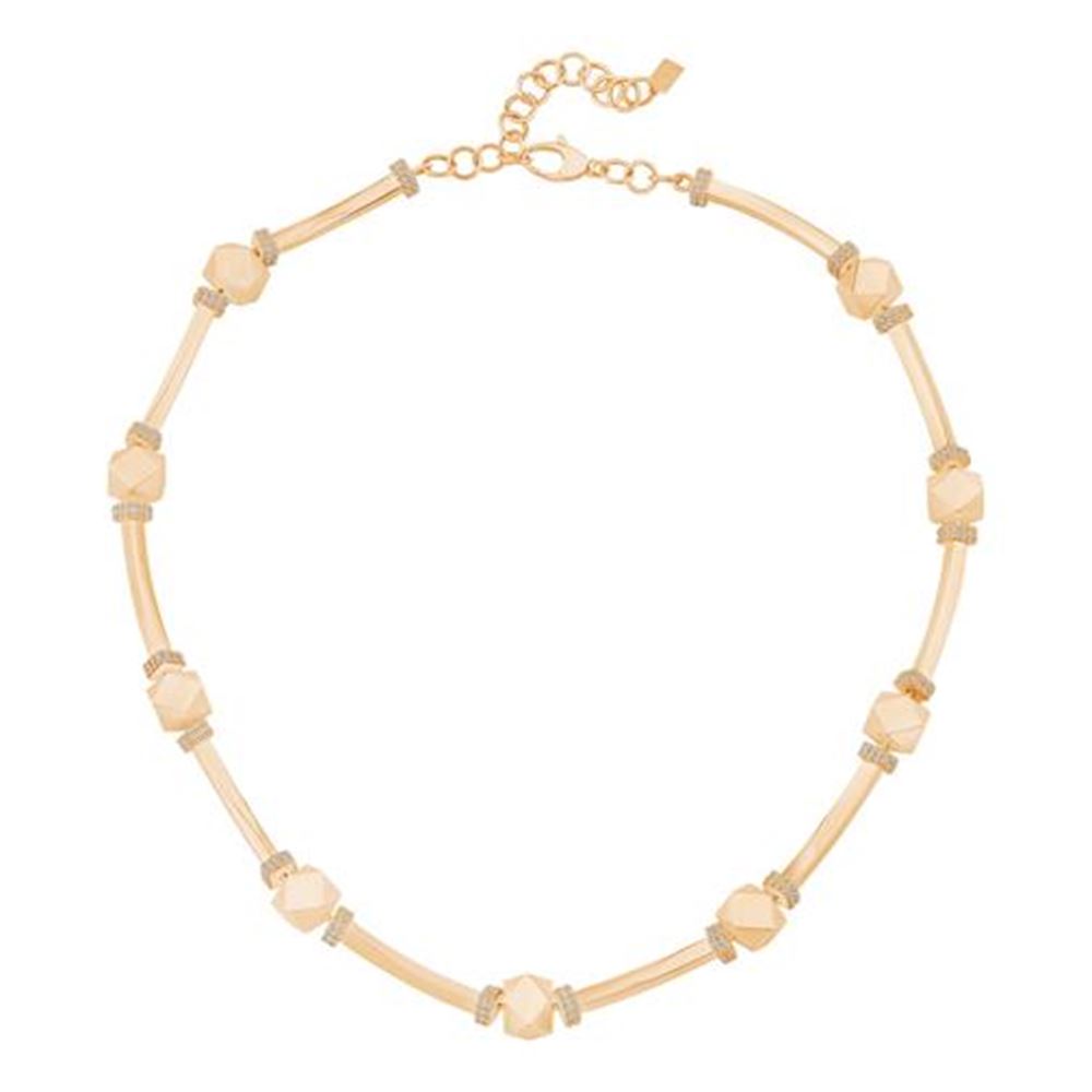 Geometrik Taşlı Altın Set