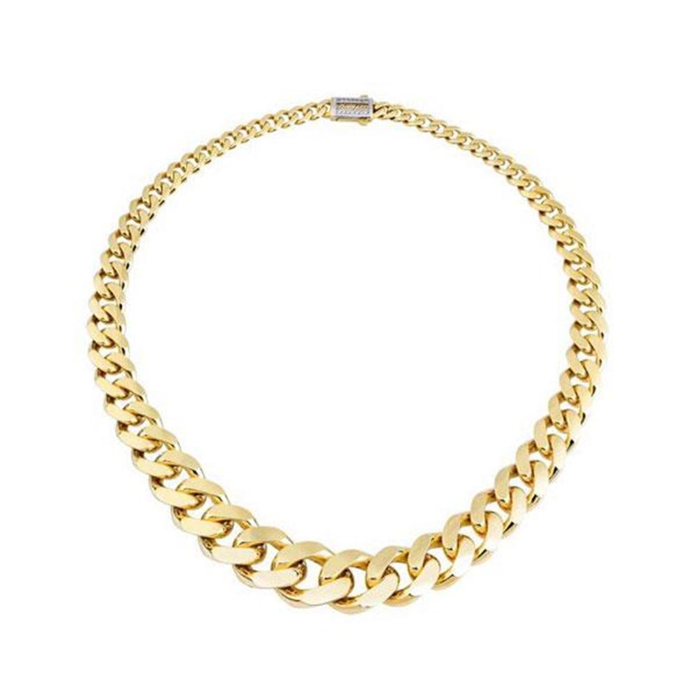 İtalyan Tasarım Taşlı Altın Bileklik