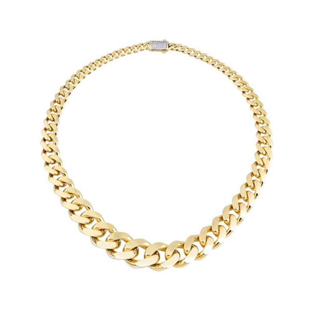 İtalyan Tasarım Taşlı Altın Bileklik