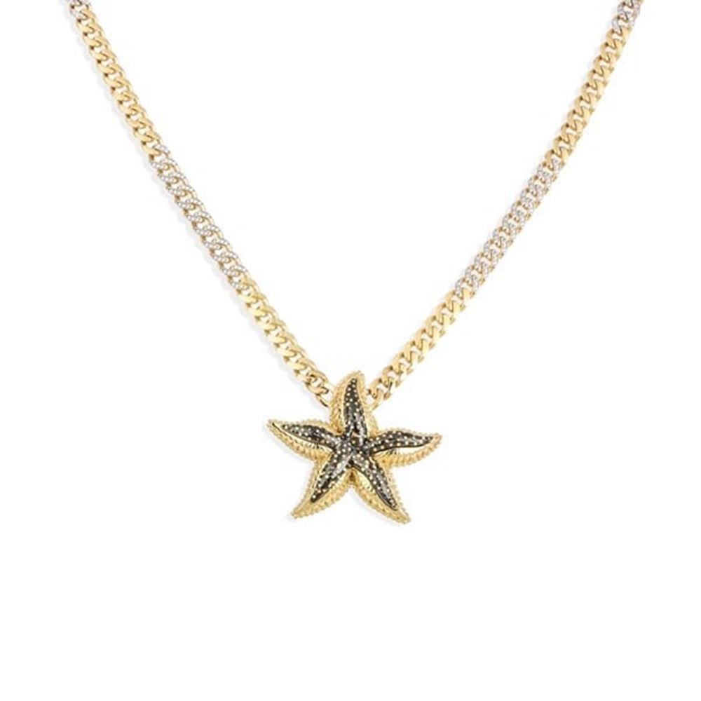 Siyah Karo Taşlı Gurmet Zincir