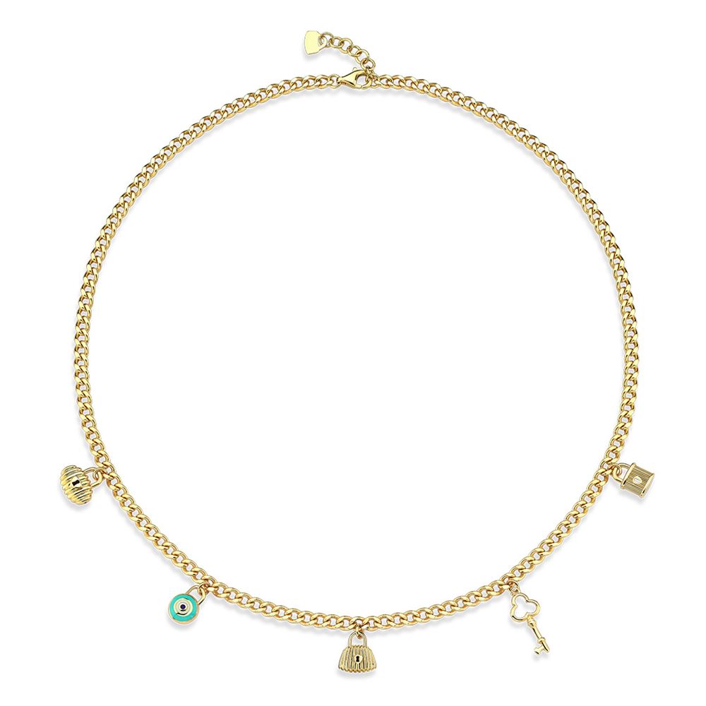 Mini Dilek Kilit Kolye