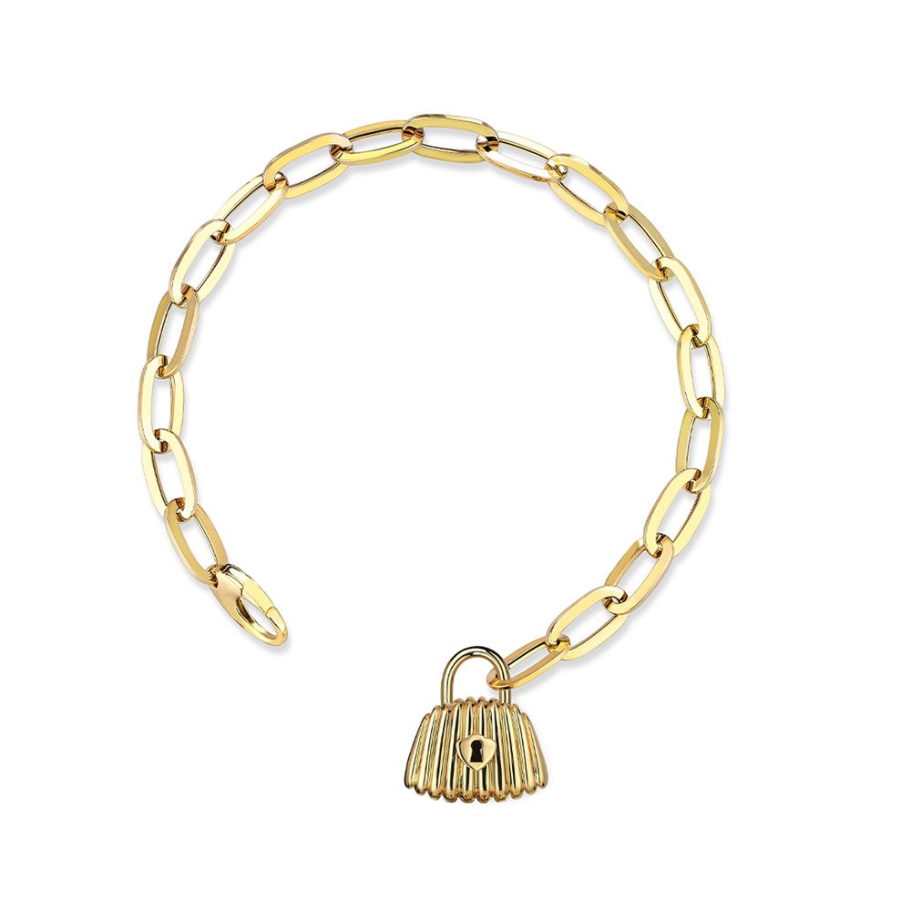 Açılır-Kapanır Çanta Dilek Kilitli Bileklik