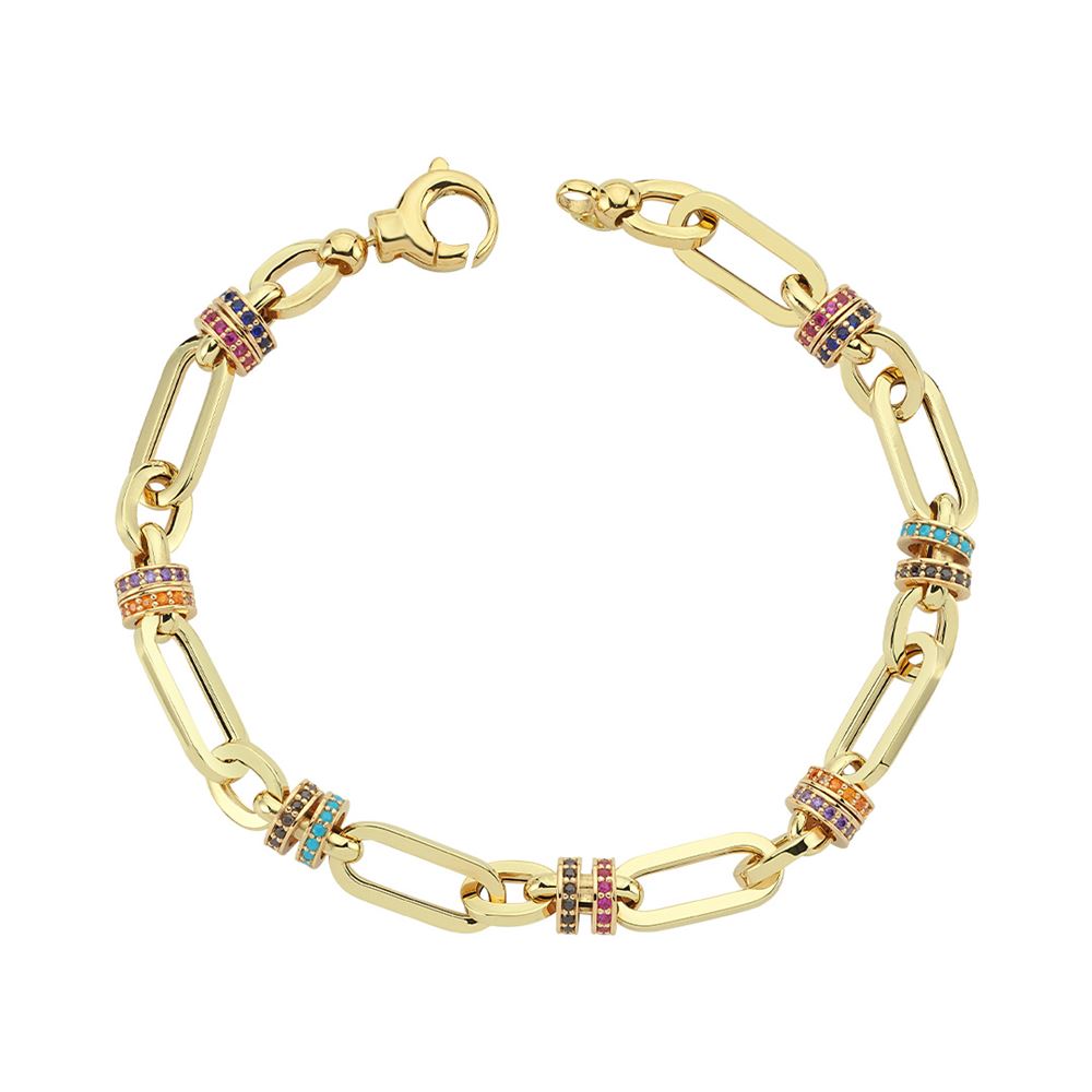 Altın Taşlı Bileklik