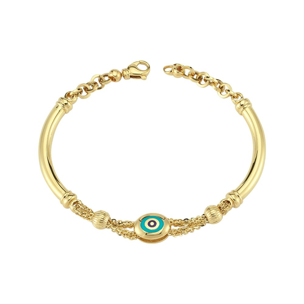 Fortuna Sarı Altın Bileklik