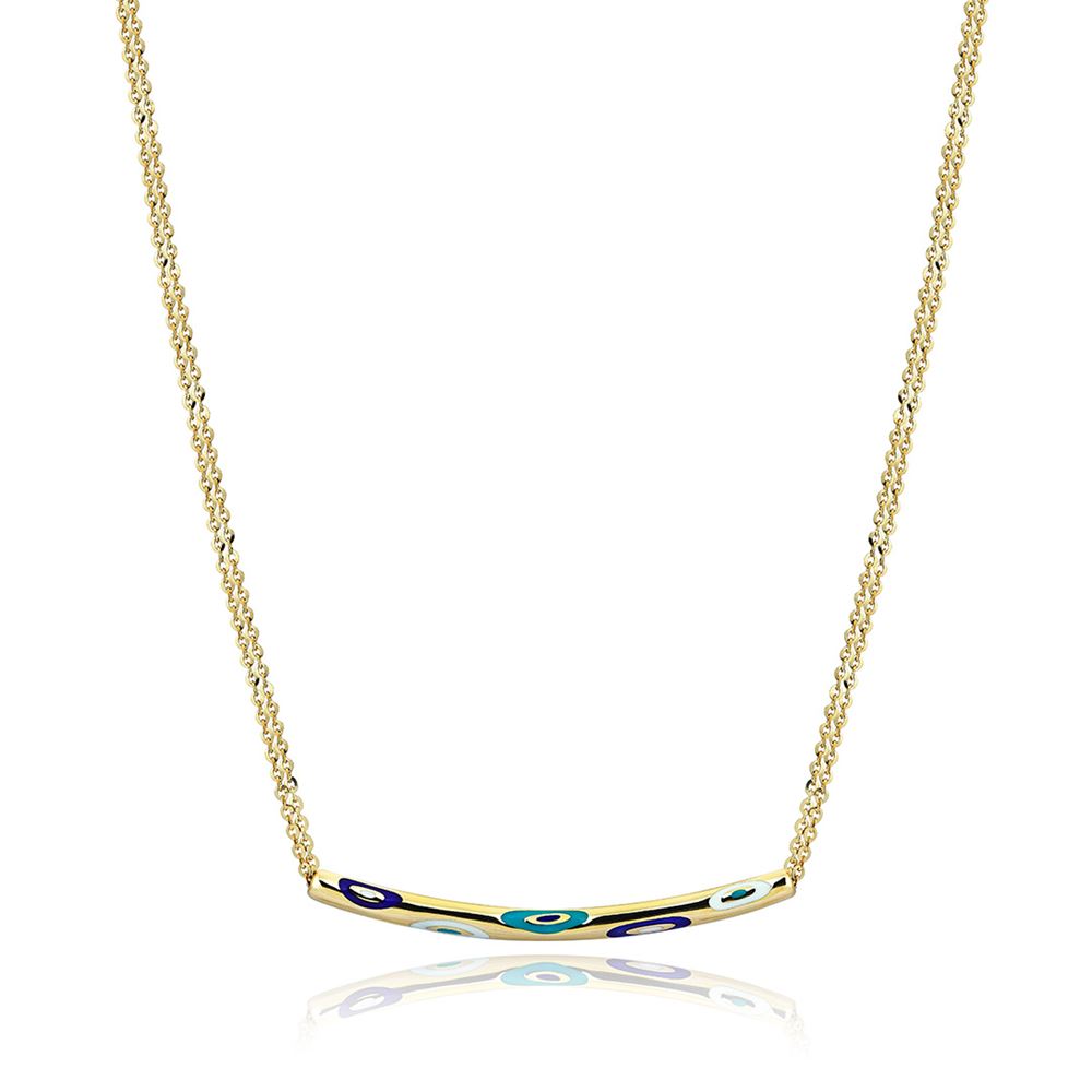 Fortuna Sarı Altın Kolye