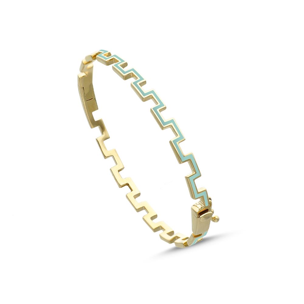 Minima Siyah Mineli Bilezik