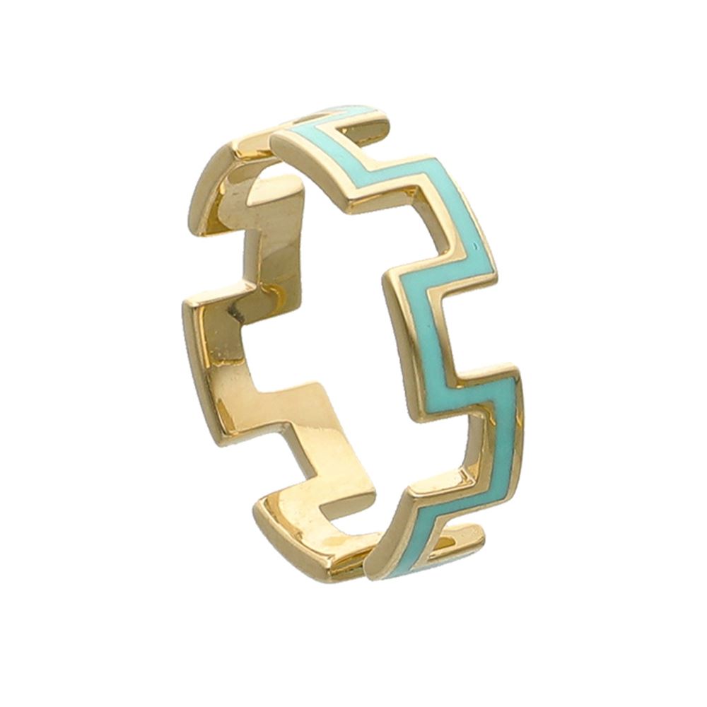 Minima Siyah Mineli Yüzük