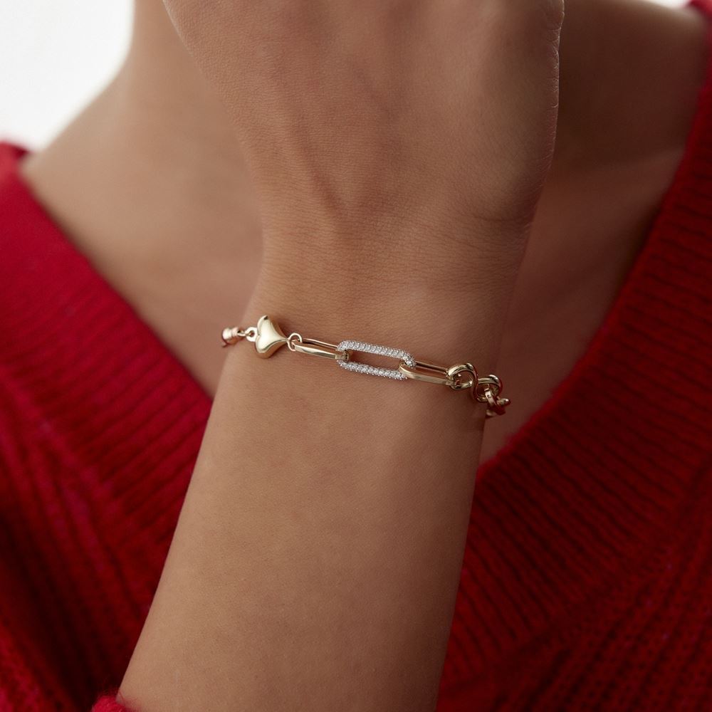 Ataç Sonsuz Kalp Tasarım Bileklik