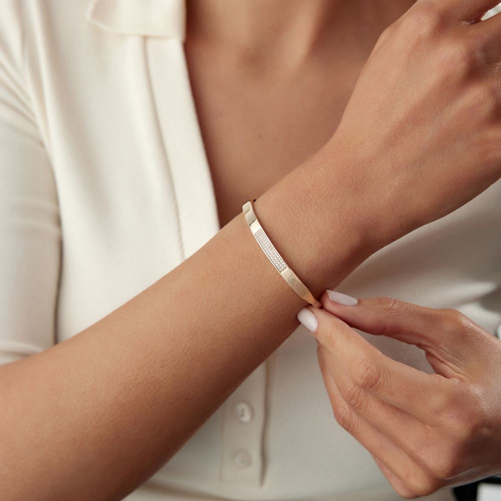 Taşlı Füzyon Kelepçe