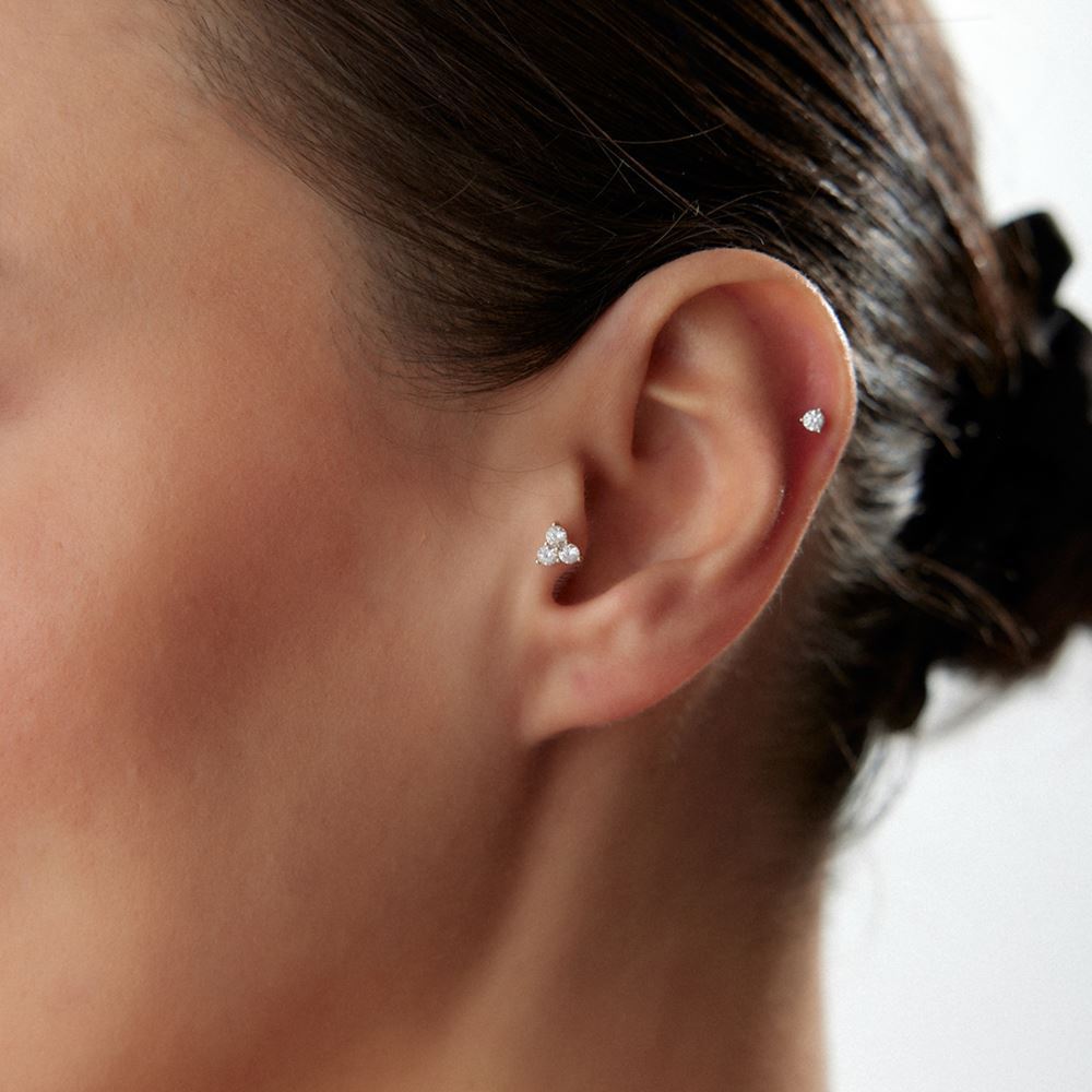 Baget Taşlı Piercing