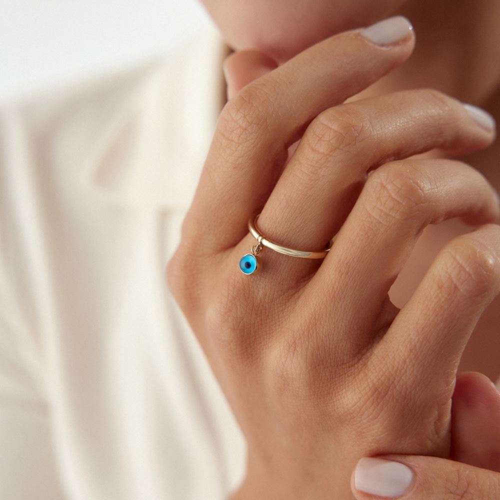 Nazar Gözlü Yüzük