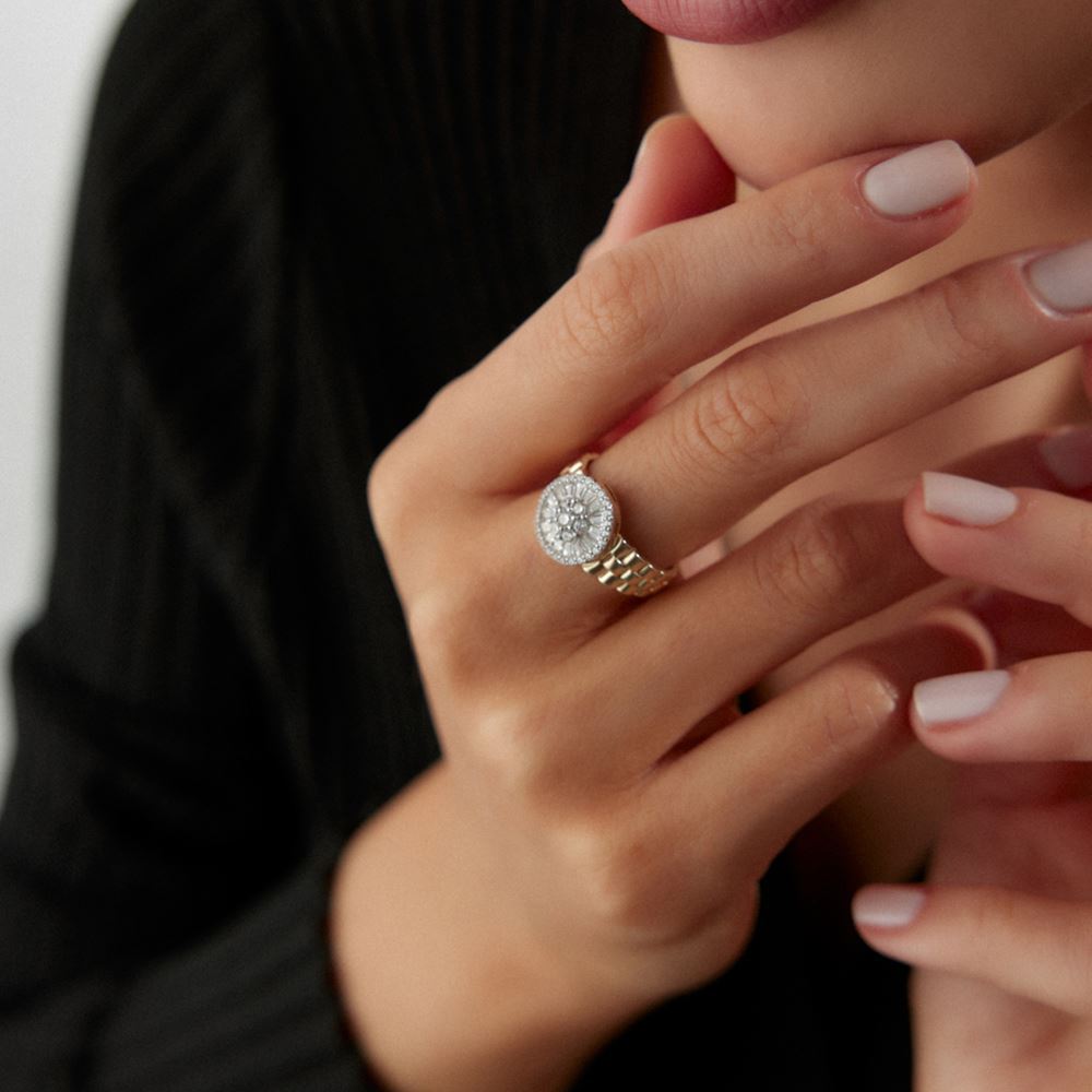 Tasarım Taşlı Yüzük