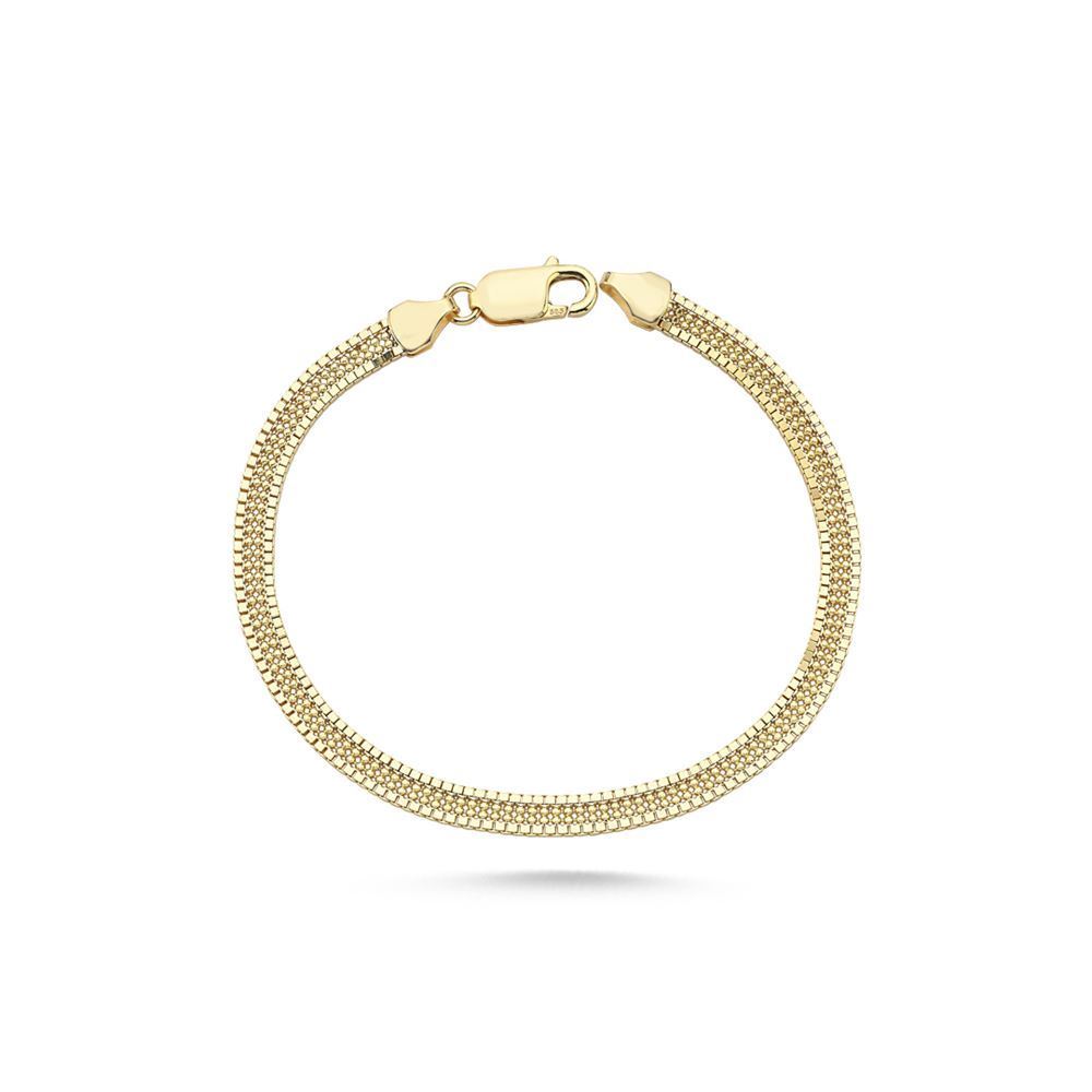 İtalyan Oluklu Kalemli Bileklik