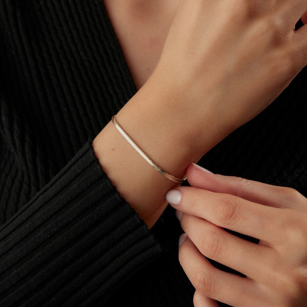 İtalyan Balıksırtı Bileklik