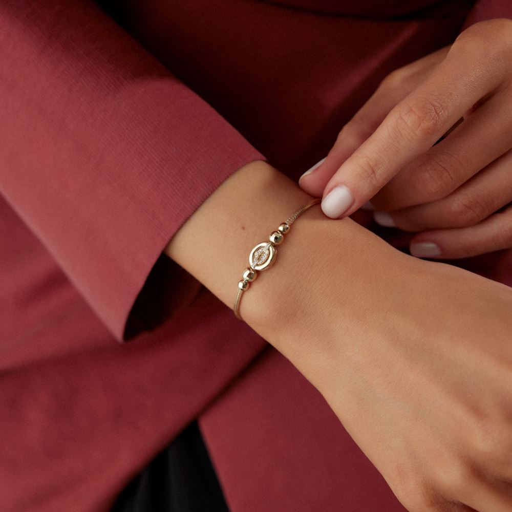 İtalyan Taşlı Toplu Kalemli Bileklik