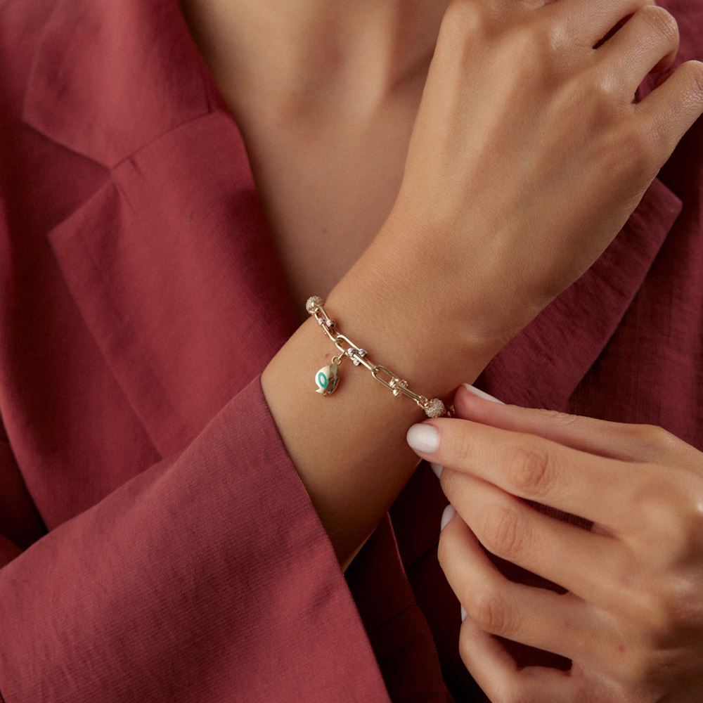 Toplu Dorika Balık Trend Zincir Bileklik