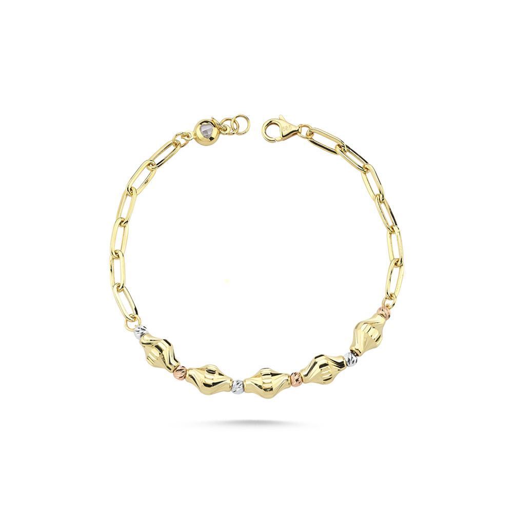 Silindir Dorika Kalemli İki Renk Bileklik