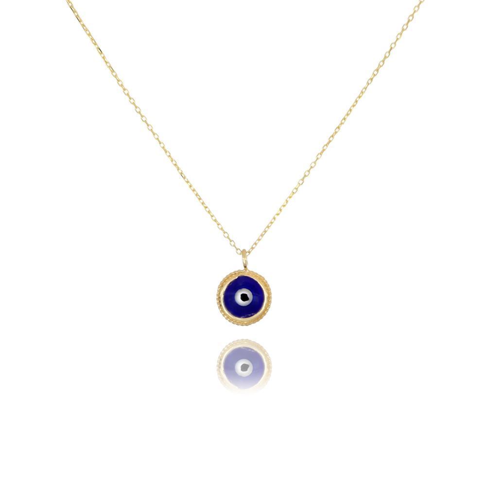 Nazar Mineli Göz Kolye