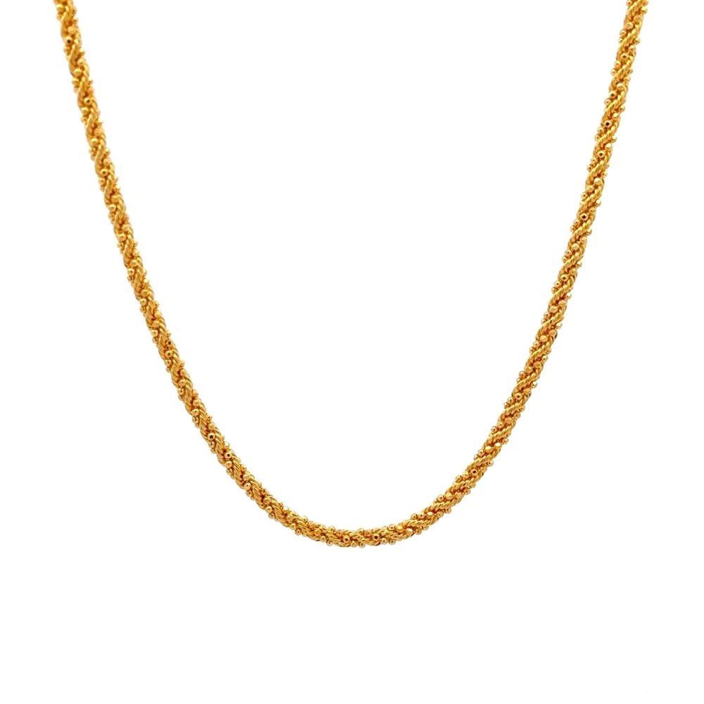 Kırmızı İtalyan Halat Kolye 48 Cm