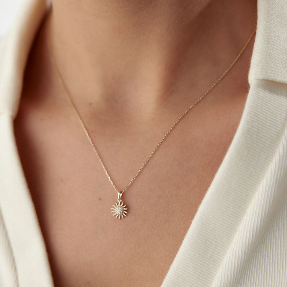 Güneş Tasarım Kolye