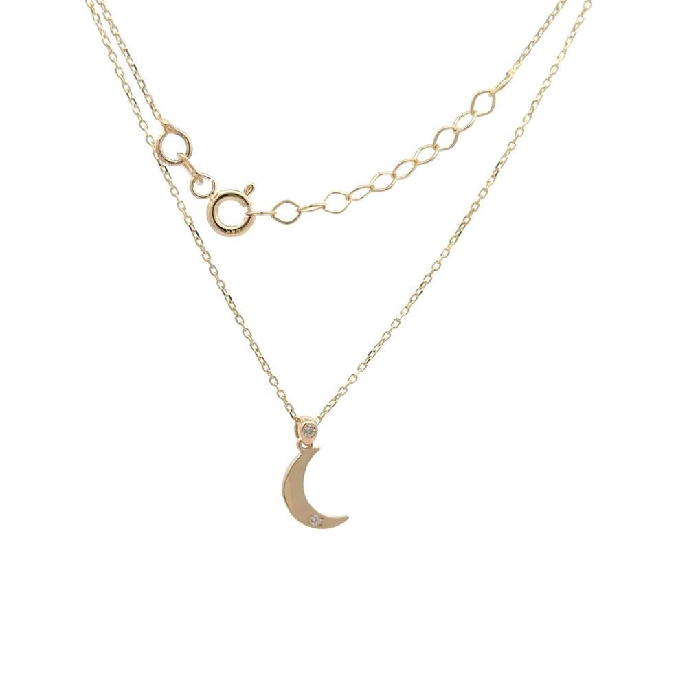 Ay Hilal Tasarım Kolye